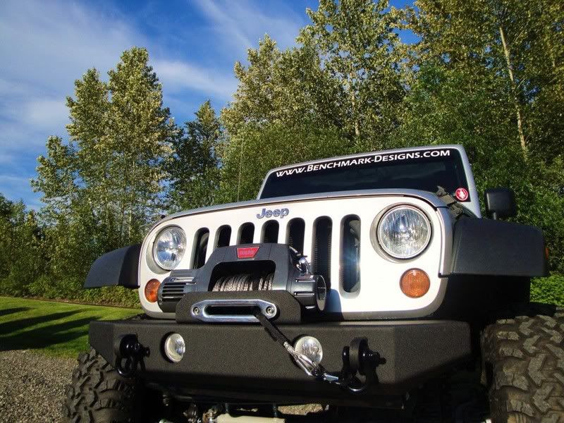 New From Benchmark Designs Elite Front Winch Bumper JKOwners Forum